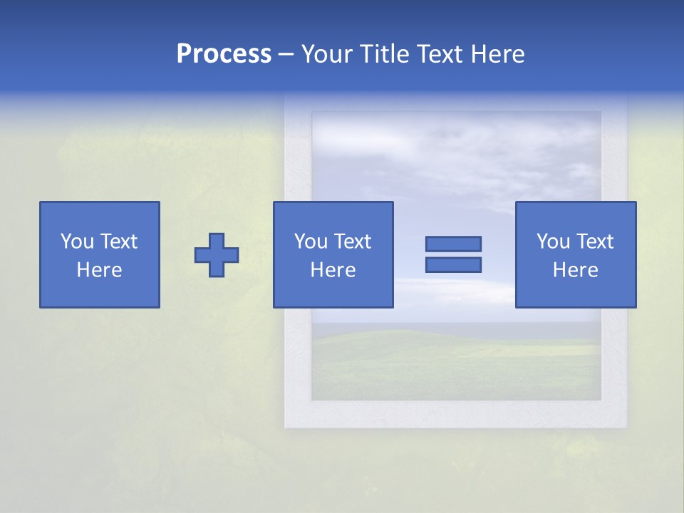 Spring Country Grass PowerPoint Template