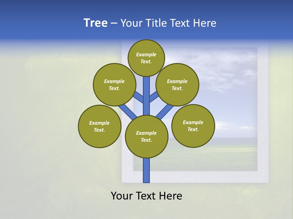 Spring Country Grass PowerPoint Template