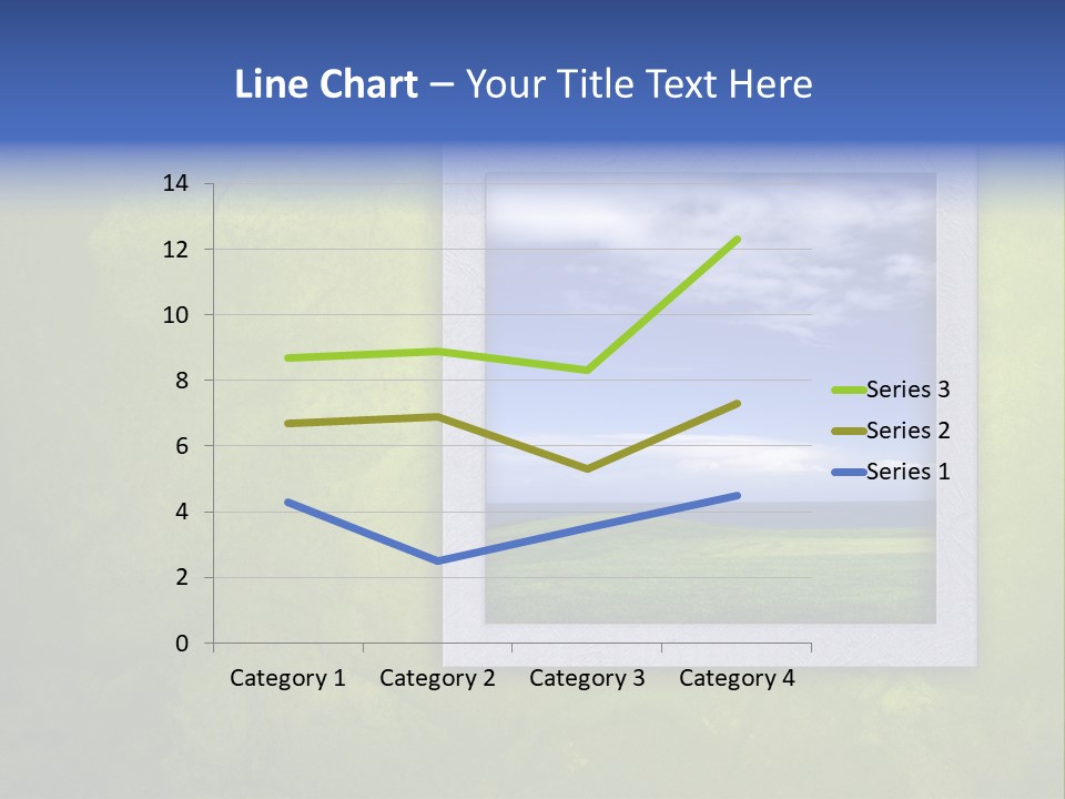 Spring Country Grass PowerPoint Template