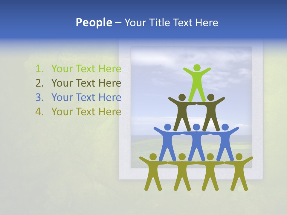 Spring Country Grass PowerPoint Template