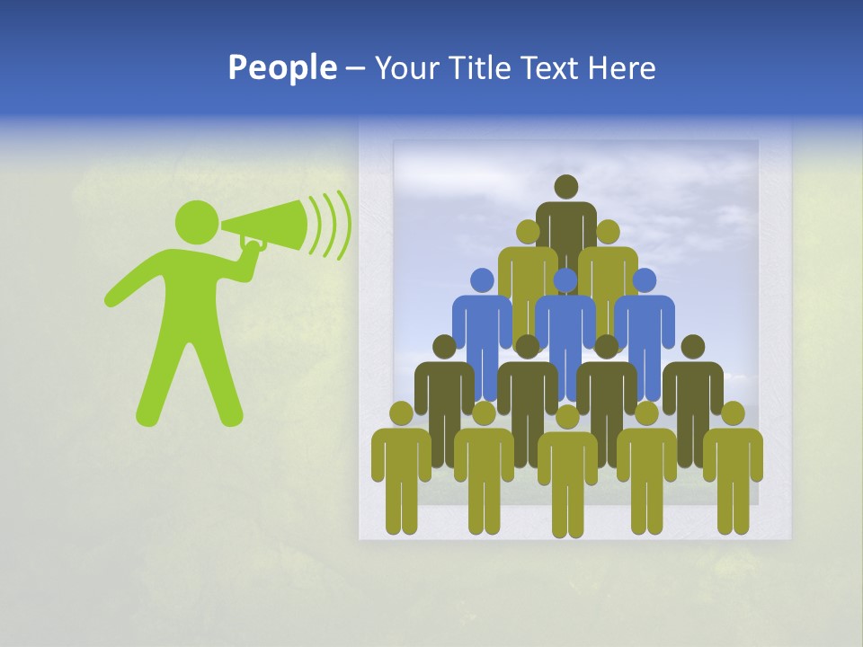 Spring Country Grass PowerPoint Template