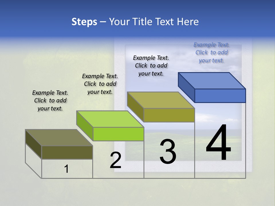 Spring Country Grass PowerPoint Template