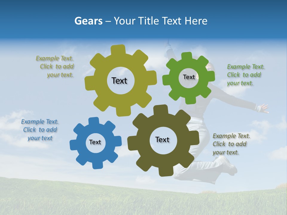 Game Spring Enjoying PowerPoint Template