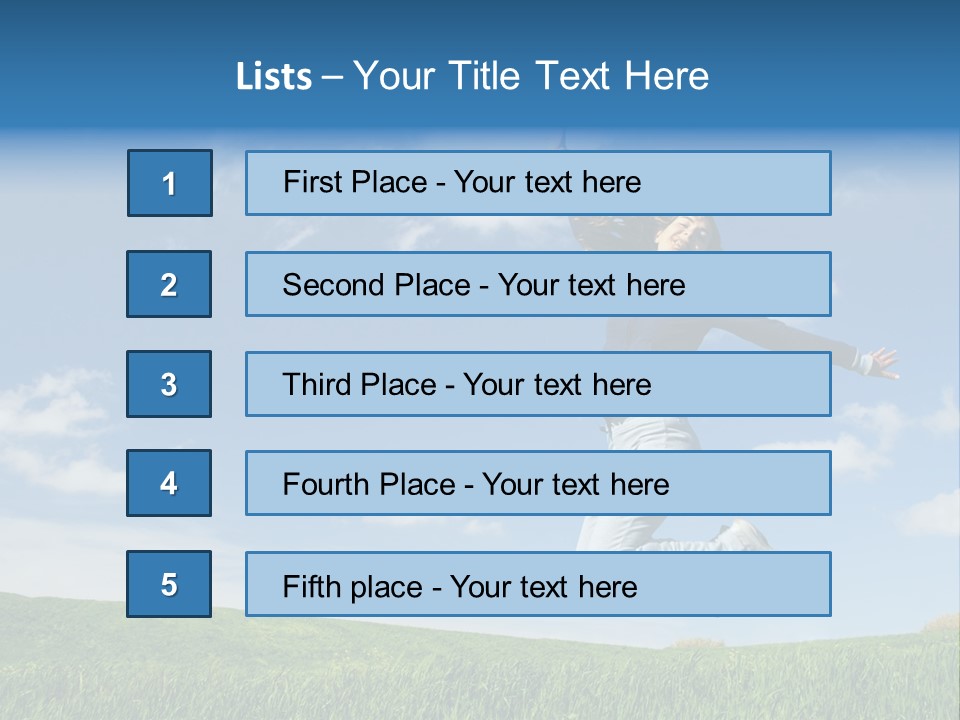 Game Spring Enjoying PowerPoint Template