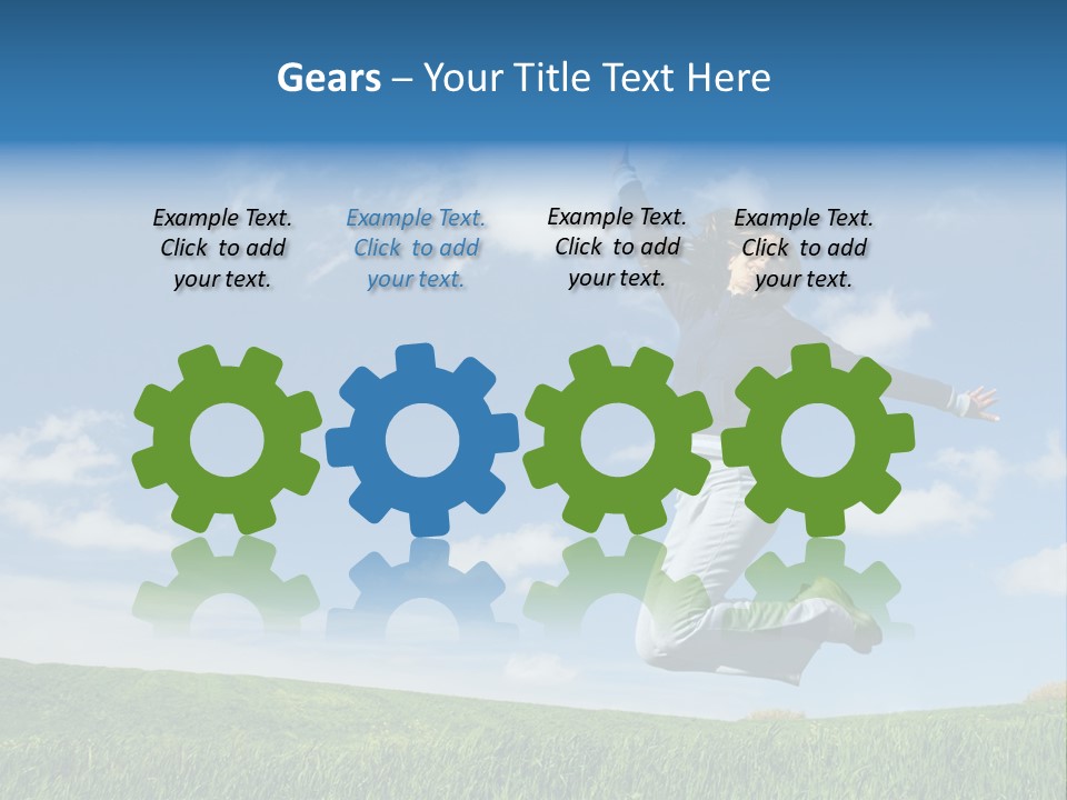 Game Spring Enjoying PowerPoint Template