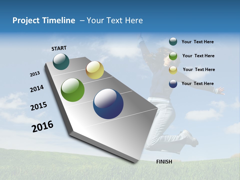 Game Spring Enjoying PowerPoint Template