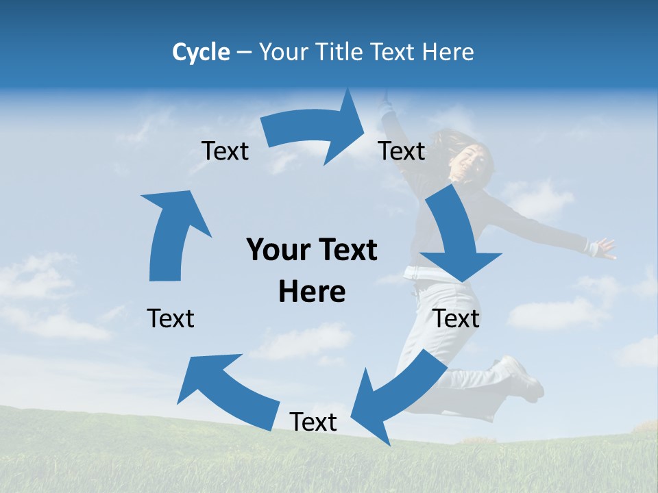 Game Spring Enjoying PowerPoint Template