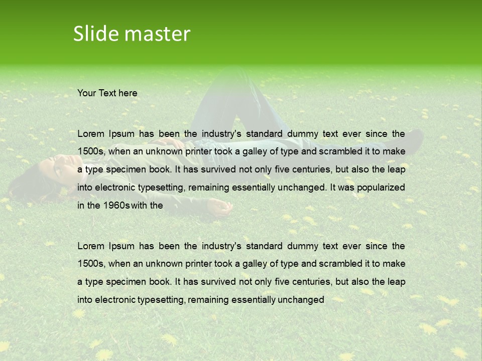 Cloth Sweet Attractive PowerPoint Template