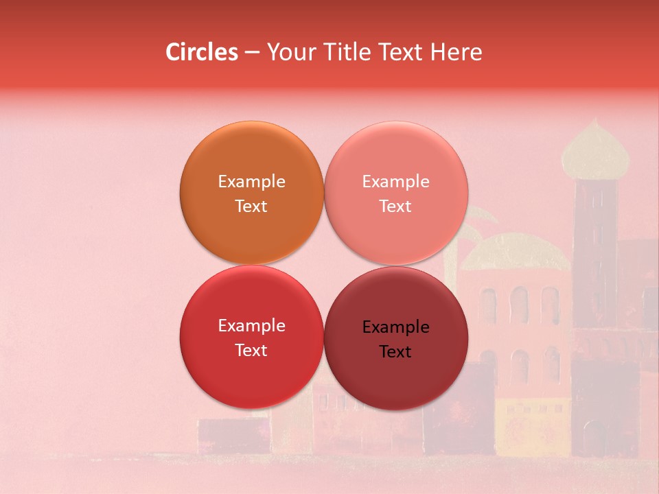 Gold Orange Red PowerPoint Template