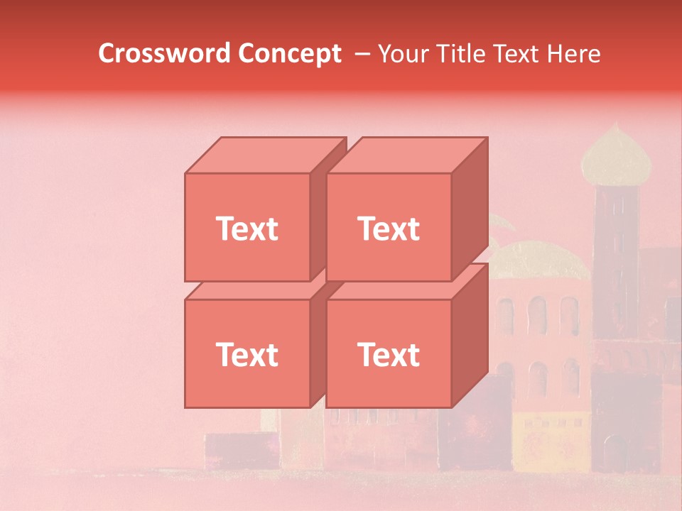 Gold Orange Red PowerPoint Template