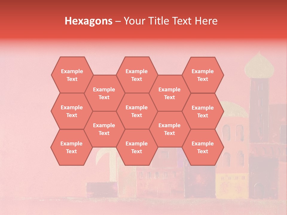 Gold Orange Red PowerPoint Template