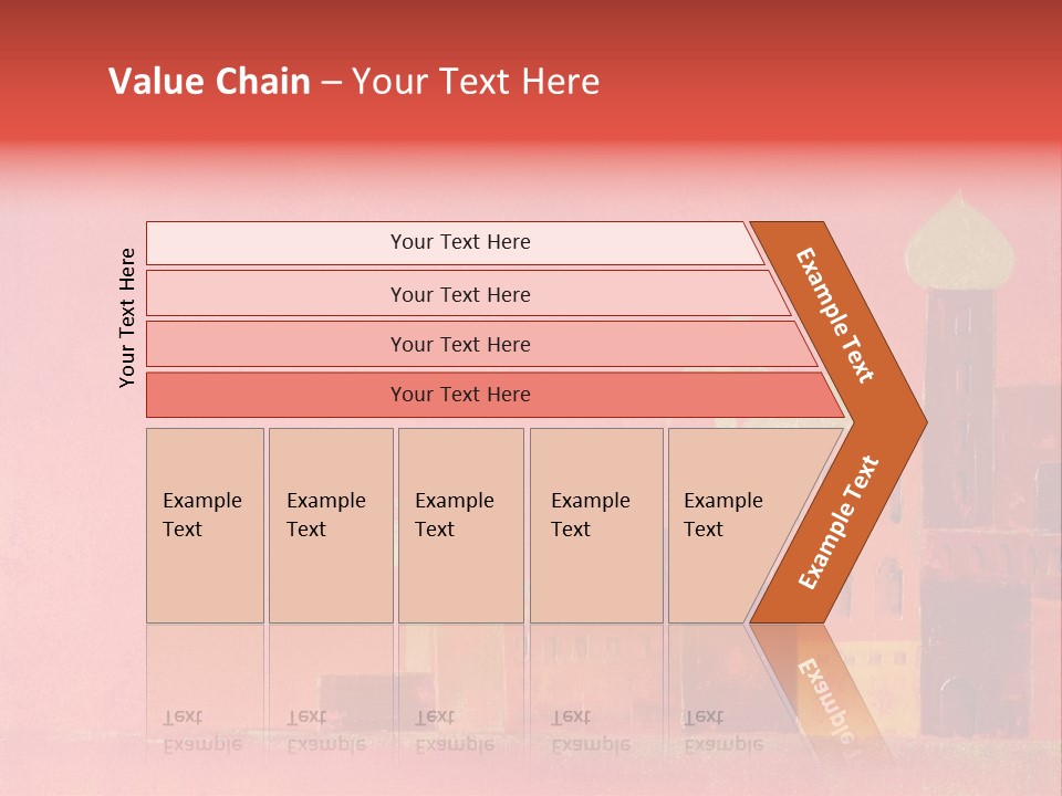 Gold Orange Red PowerPoint Template