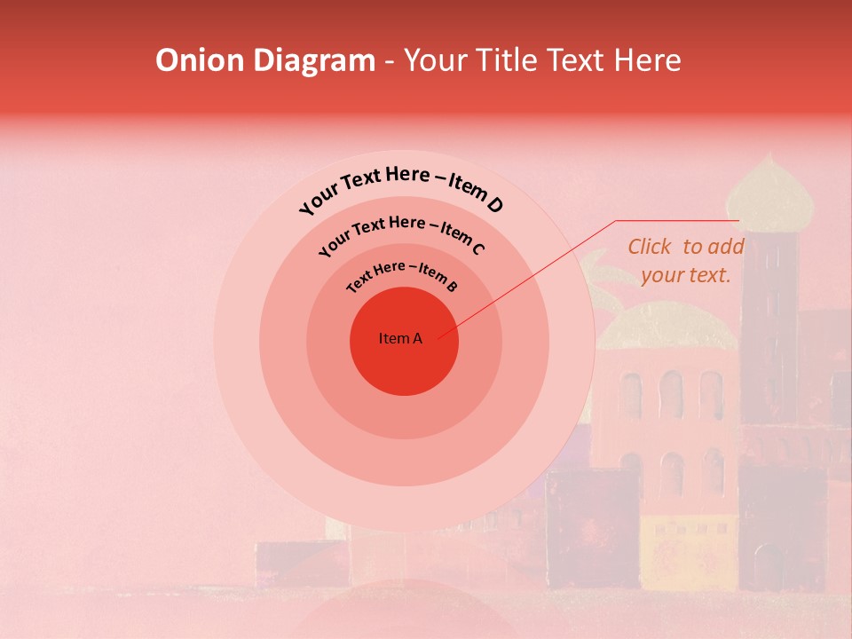 Gold Orange Red PowerPoint Template