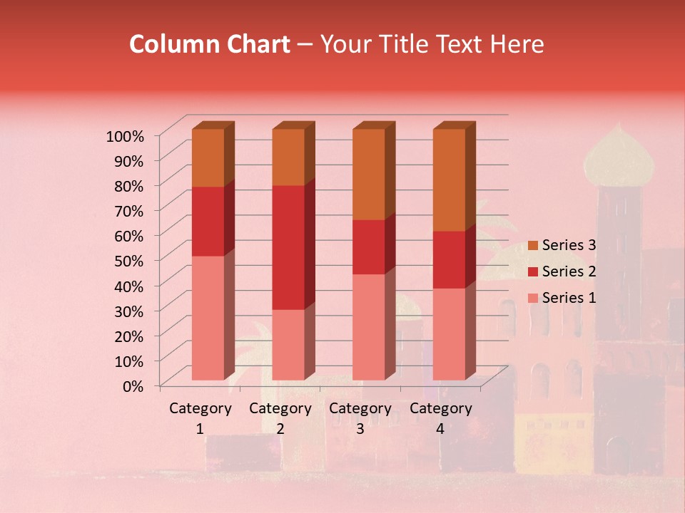 Gold Orange Red PowerPoint Template