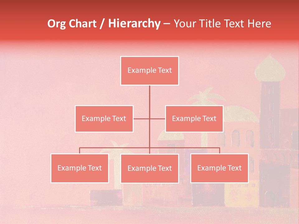 Gold Orange Red PowerPoint Template