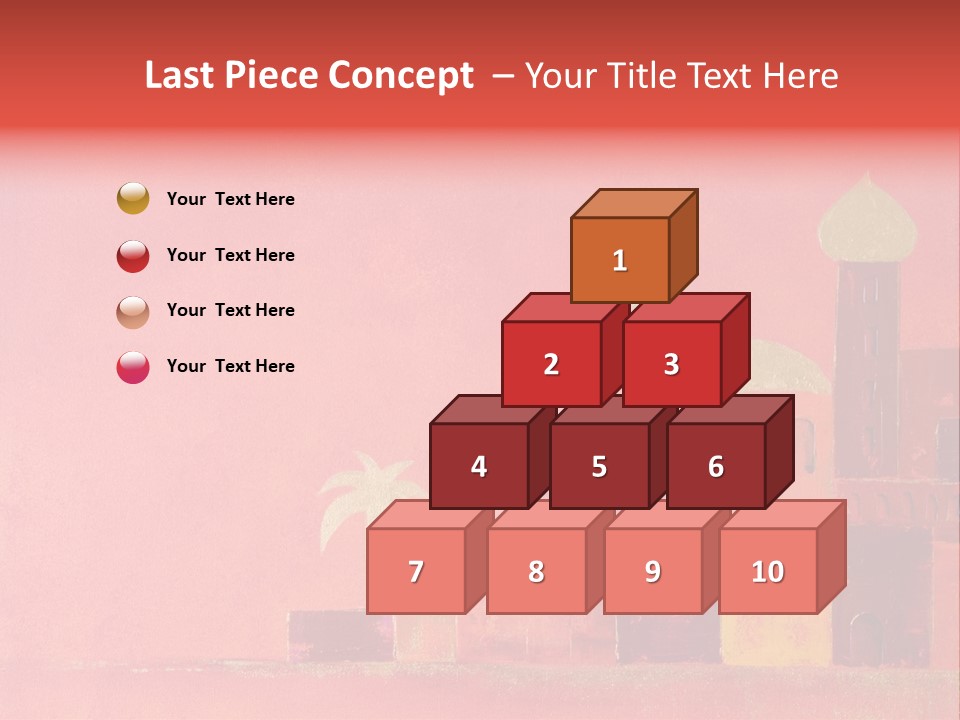 Gold Orange Red PowerPoint Template