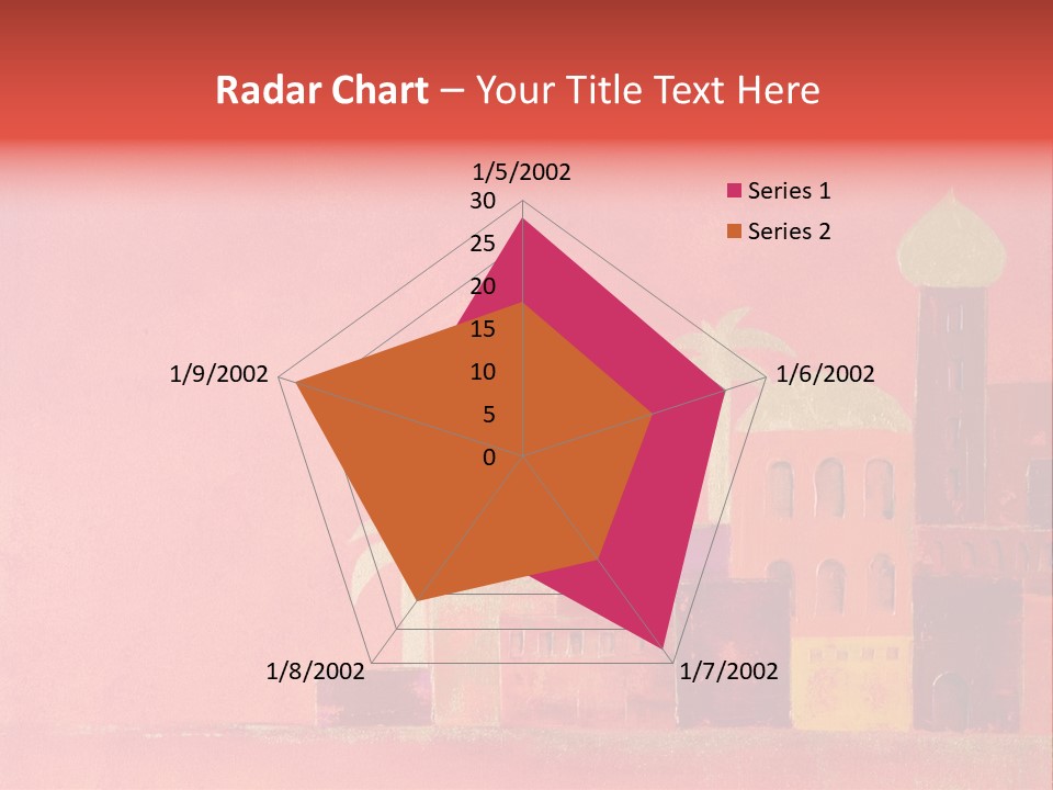 Gold Orange Red PowerPoint Template