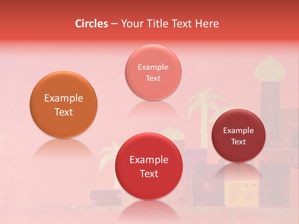 Gold Orange Red PowerPoint Template