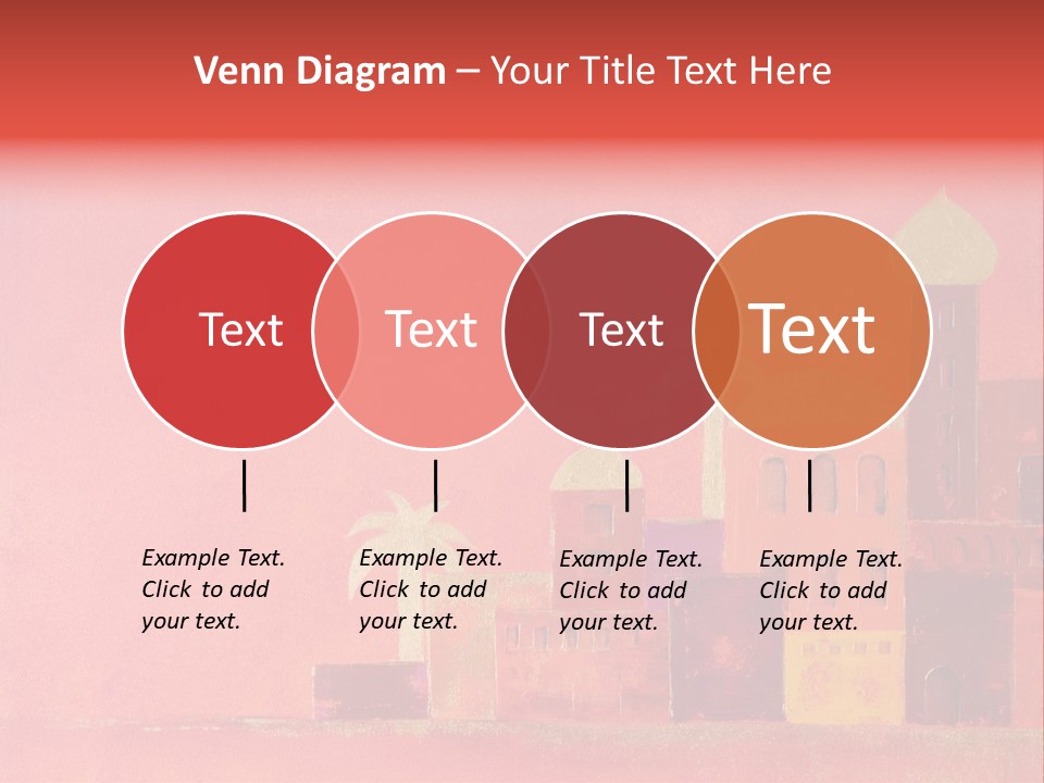 Gold Orange Red PowerPoint Template