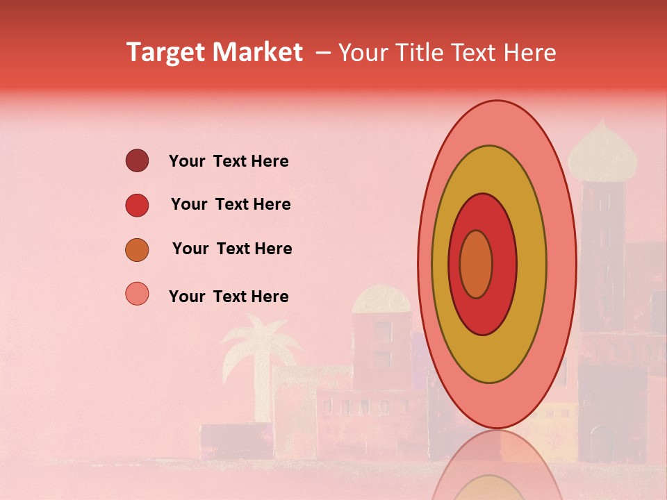 Gold Orange Red PowerPoint Template