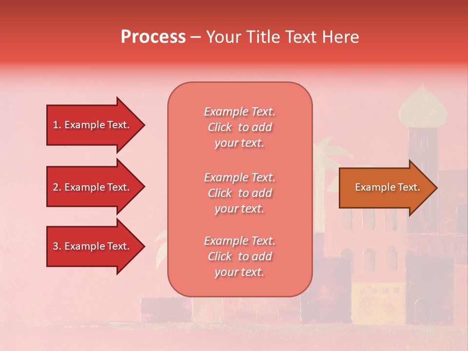 Gold Orange Red PowerPoint Template