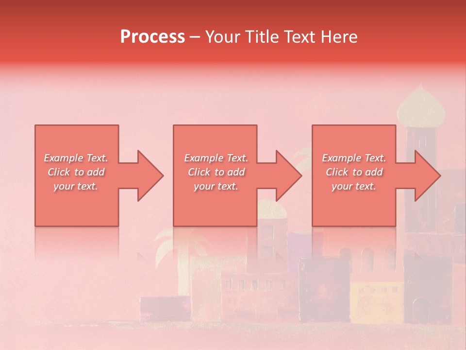 Gold Orange Red PowerPoint Template