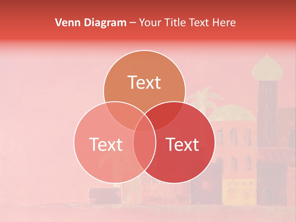 Gold Orange Red PowerPoint Template