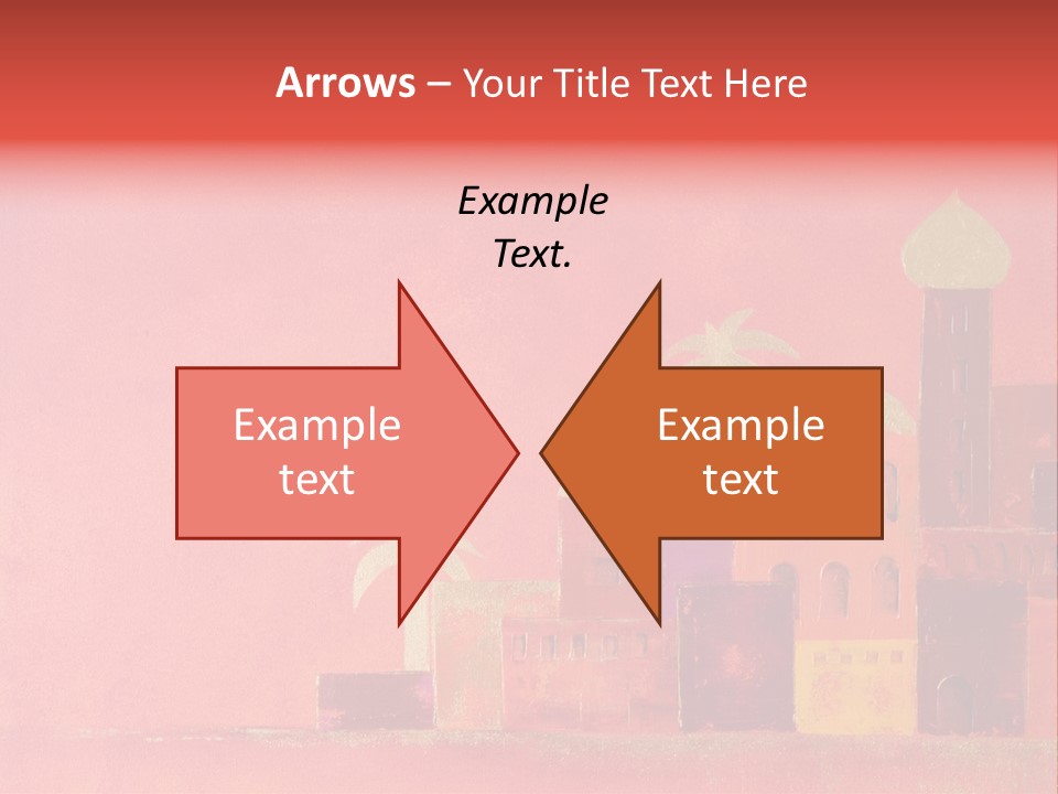 Gold Orange Red PowerPoint Template