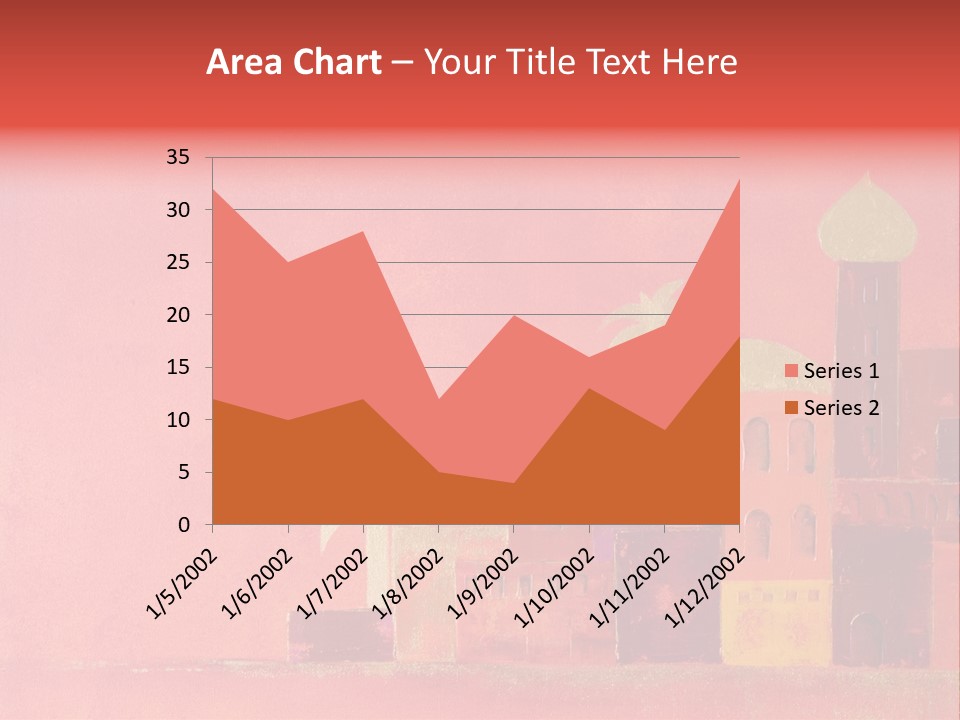 Gold Orange Red PowerPoint Template