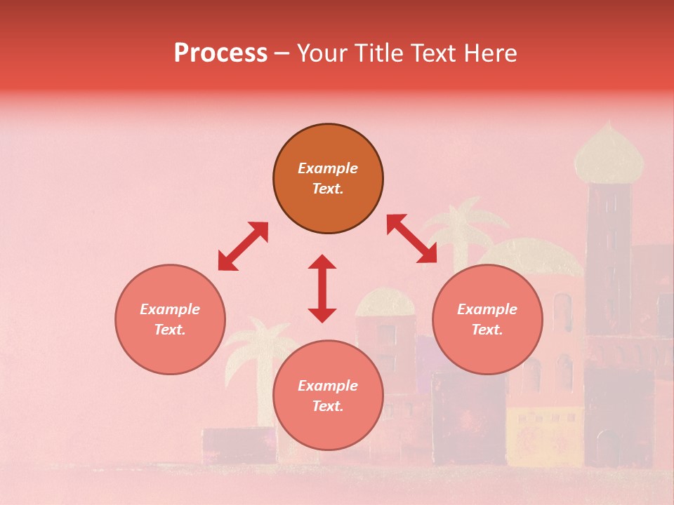 Gold Orange Red PowerPoint Template