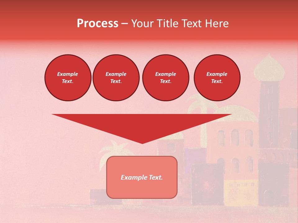 Gold Orange Red PowerPoint Template
