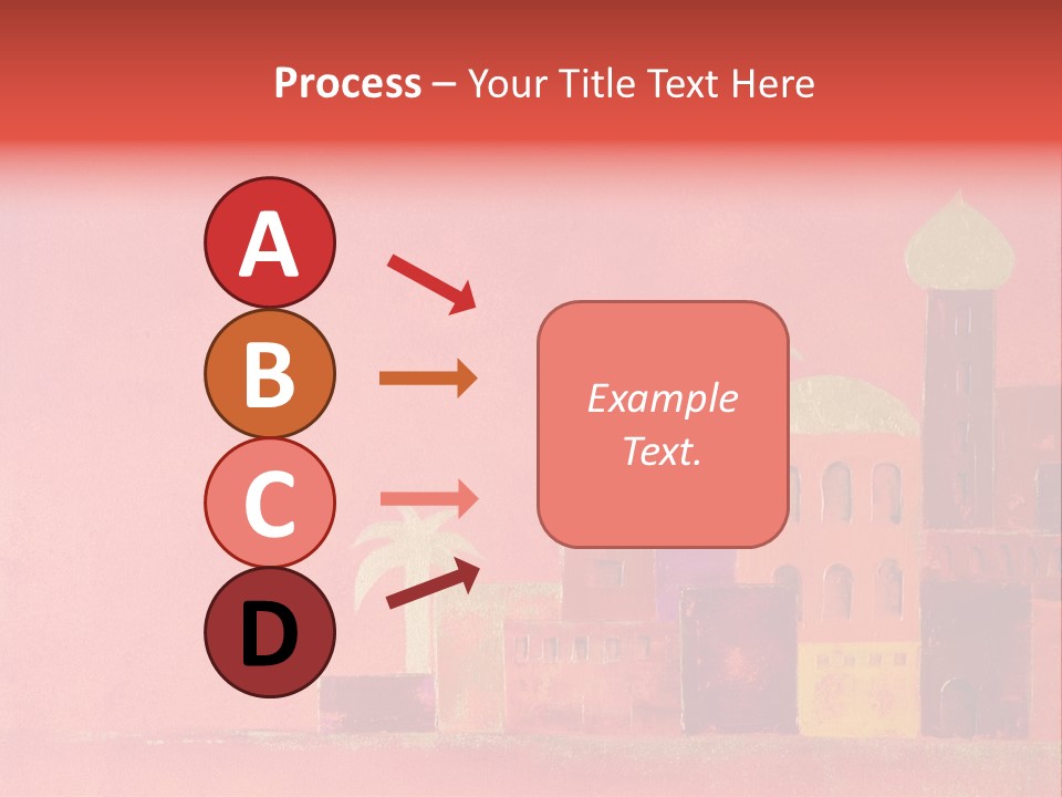 Gold Orange Red PowerPoint Template