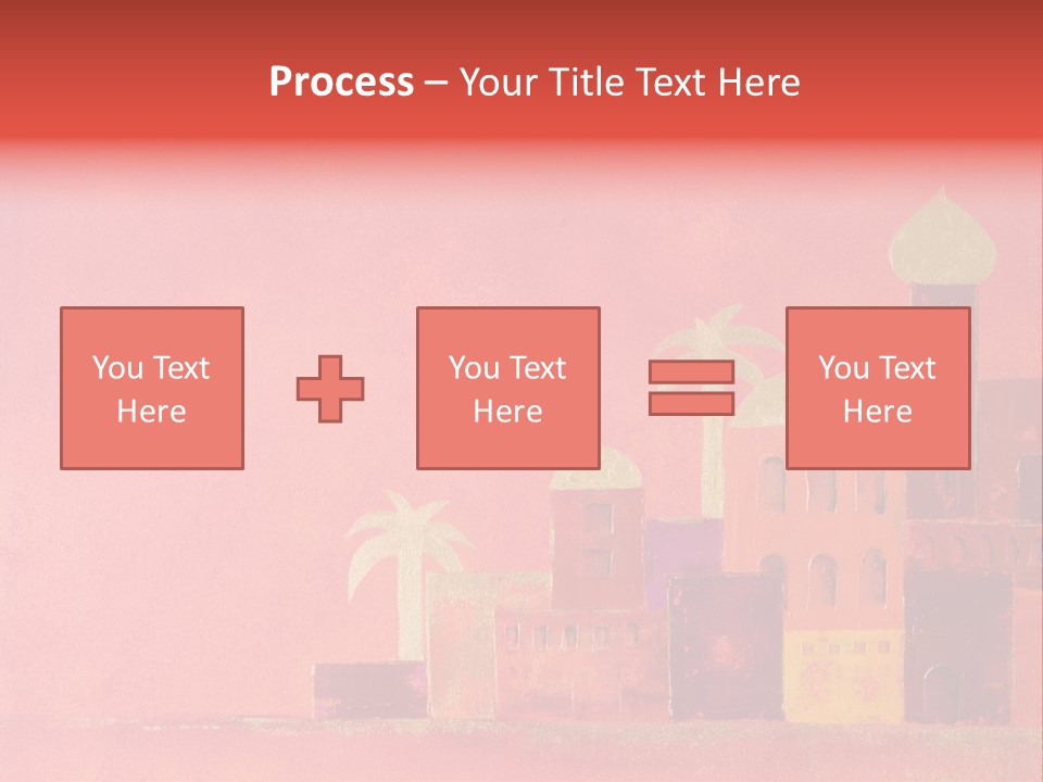 Gold Orange Red PowerPoint Template