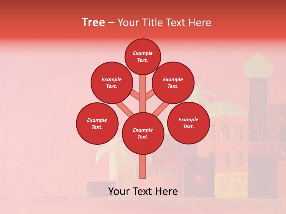 Gold Orange Red PowerPoint Template