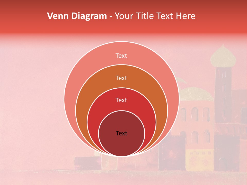Gold Orange Red PowerPoint Template