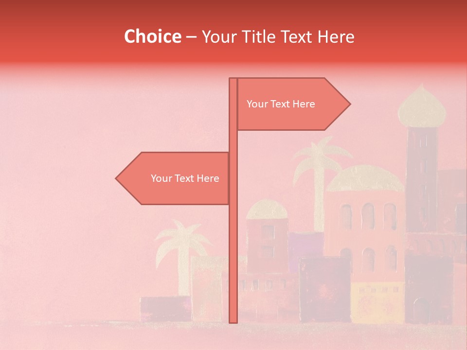 Gold Orange Red PowerPoint Template