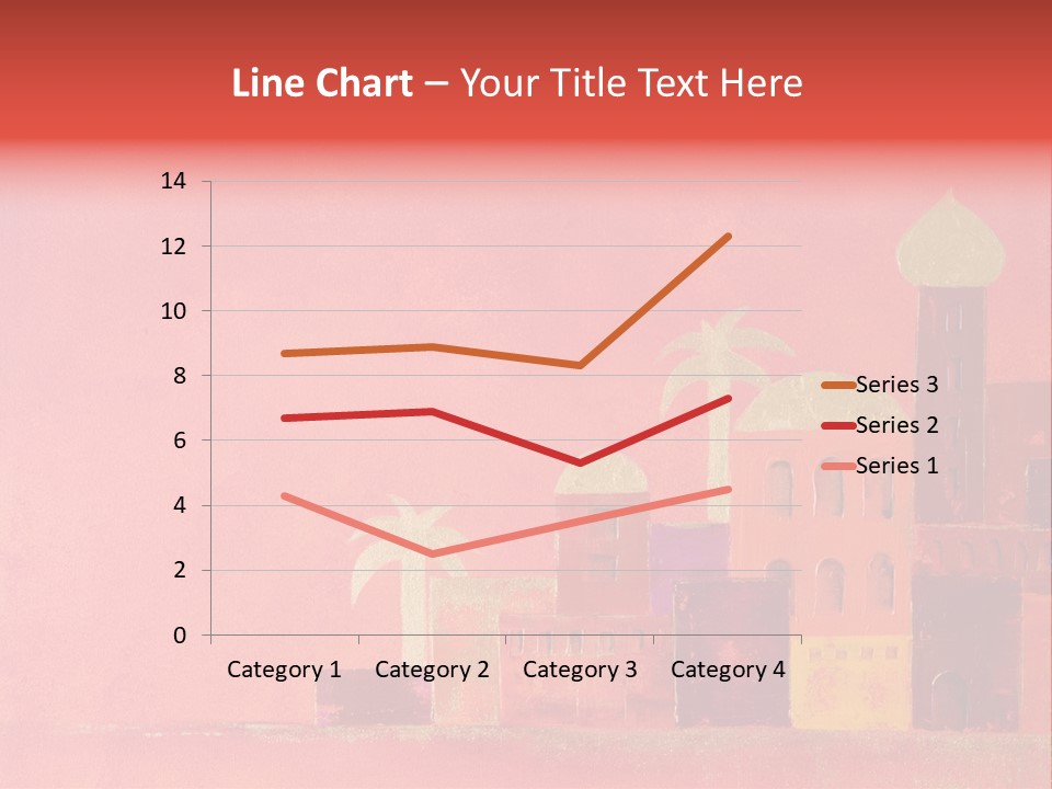 Gold Orange Red PowerPoint Template
