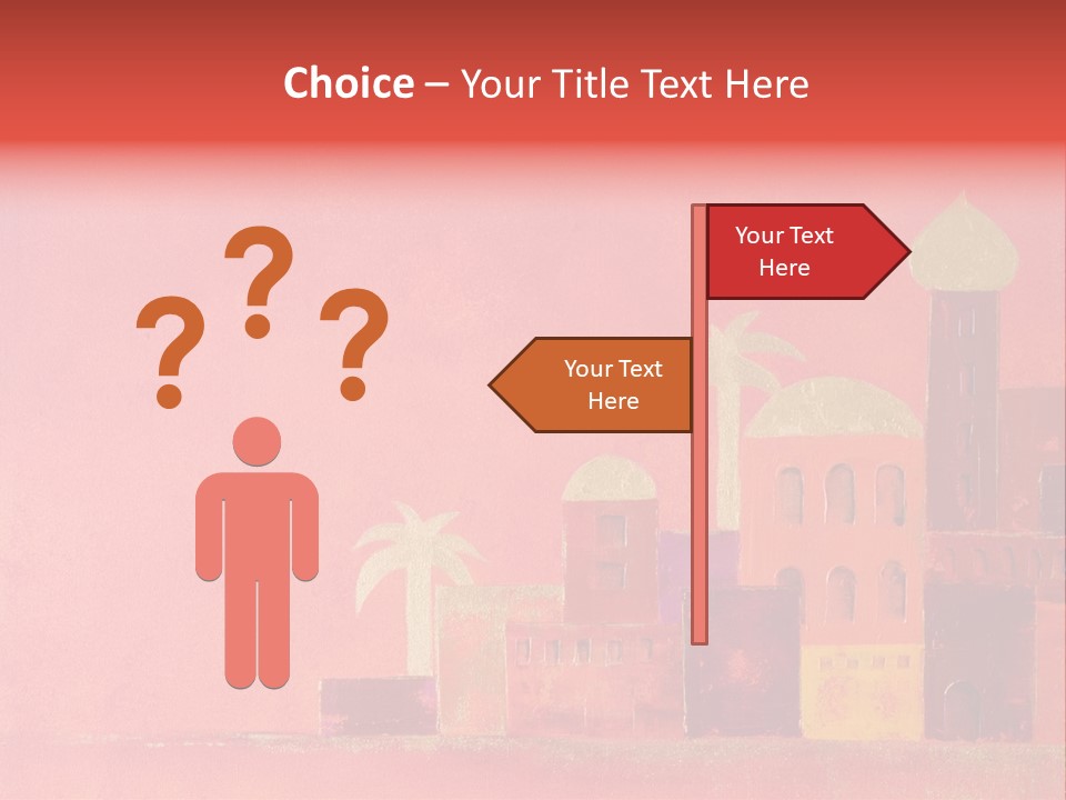 Gold Orange Red PowerPoint Template