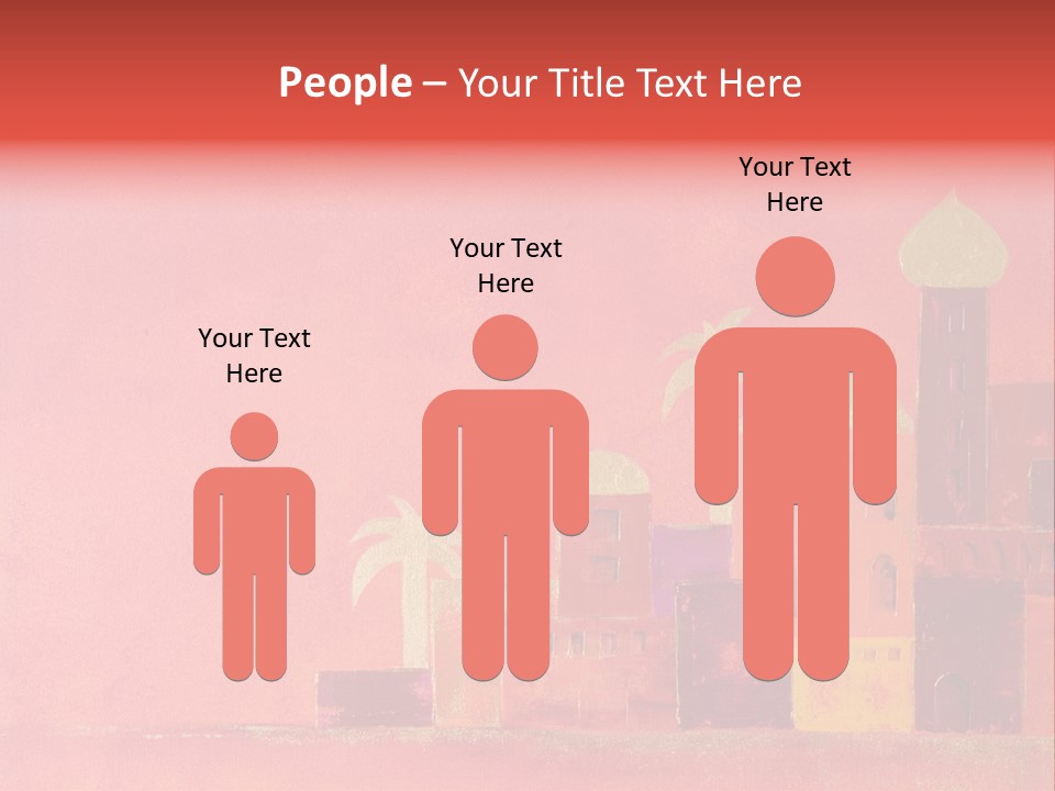 Gold Orange Red PowerPoint Template