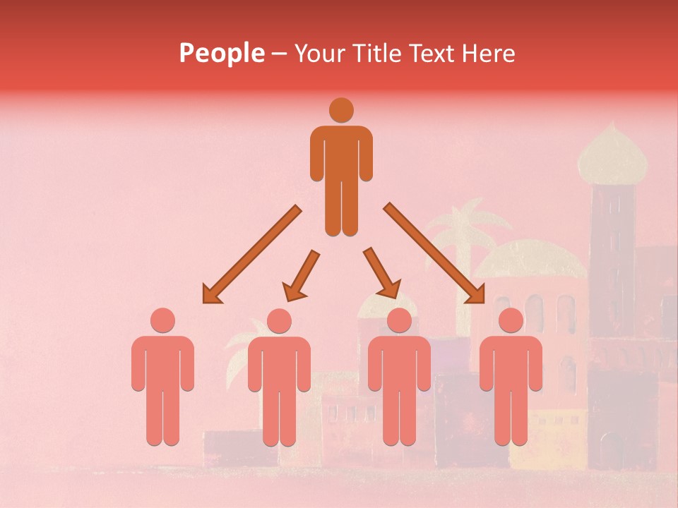 Gold Orange Red PowerPoint Template