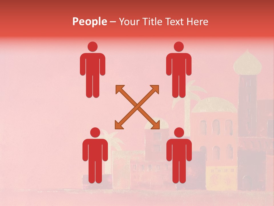 Gold Orange Red PowerPoint Template