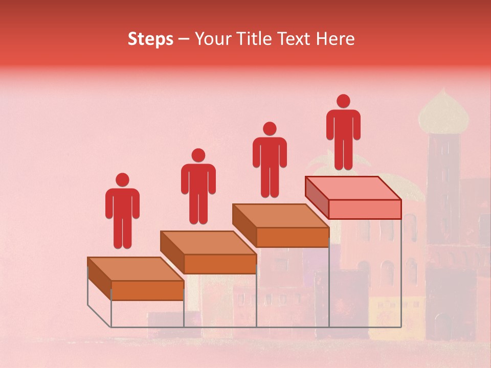 Gold Orange Red PowerPoint Template
