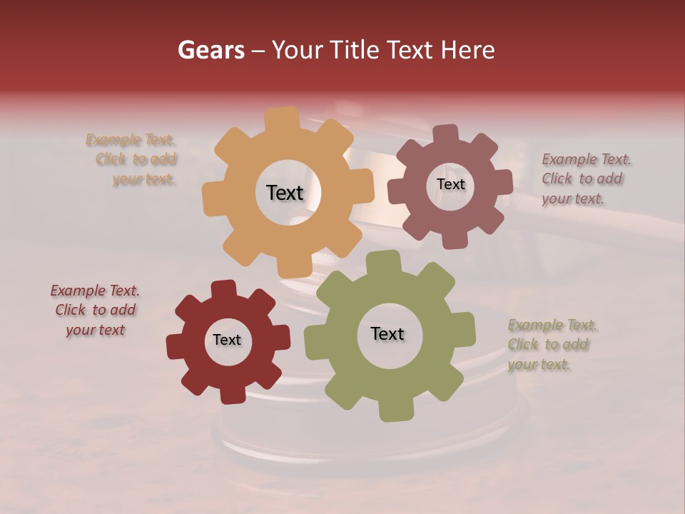 Courtroom Hammer Opinion PowerPoint Template