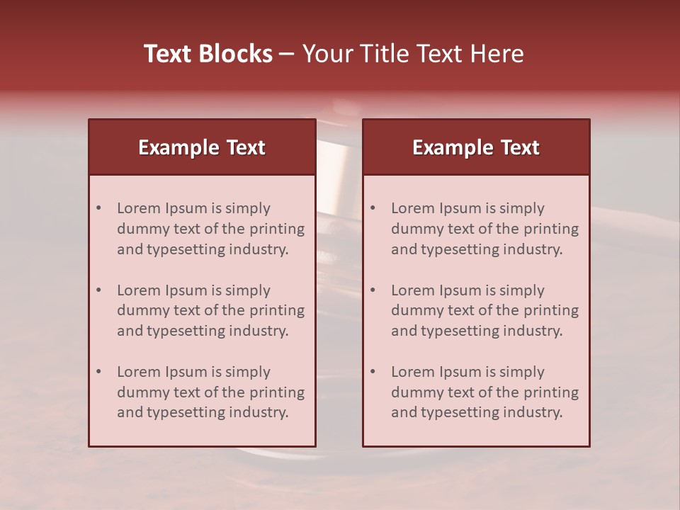 Courtroom Hammer Opinion PowerPoint Template