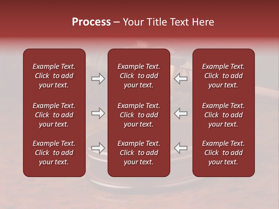 Courtroom Hammer Opinion PowerPoint Template