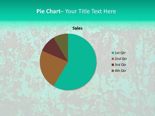 Colored Exhaustion Distressed PowerPoint Template