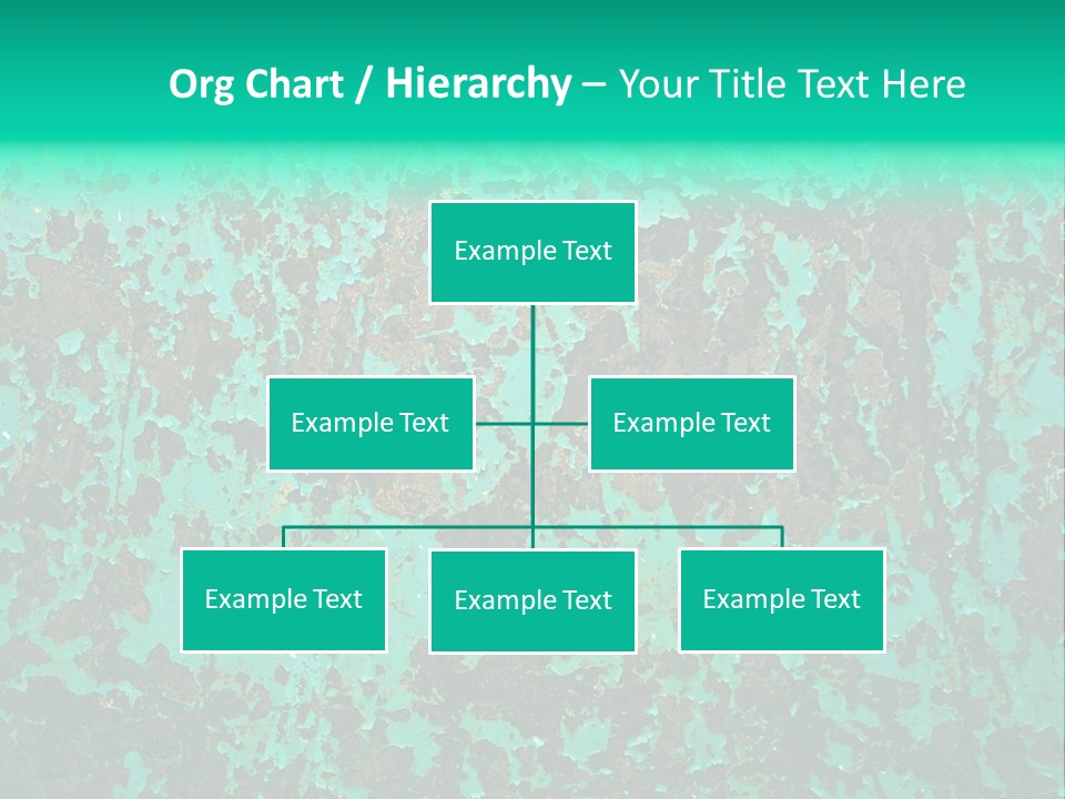Colored Exhaustion Distressed PowerPoint Template