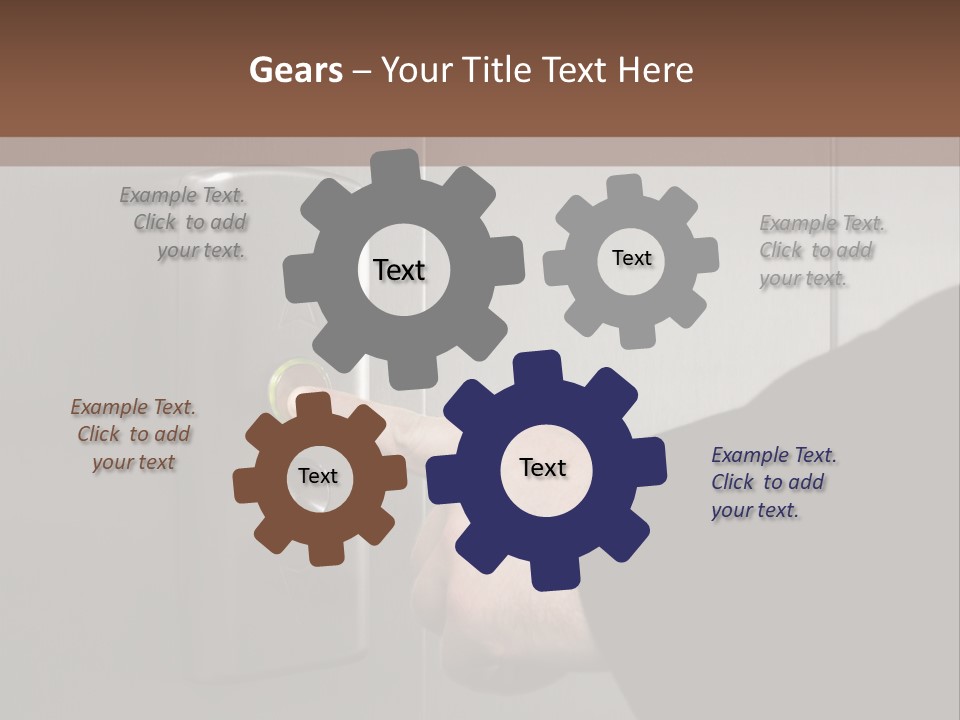 Arm Technology Transportation PowerPoint Template