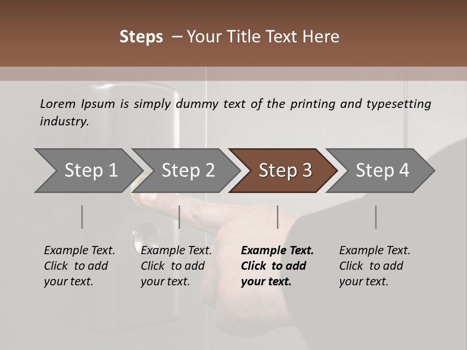Arm Technology Transportation PowerPoint Template