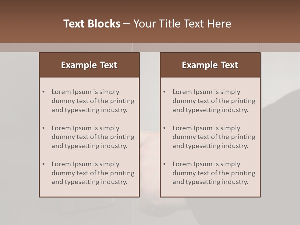 Arm Technology Transportation PowerPoint Template